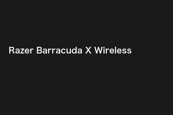 Razer Barracuda X Wirelessの製品画像