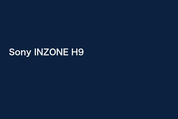 Sony INZONE H9の製品画像